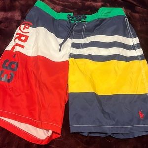 Ralph Lauren polo swim trunks